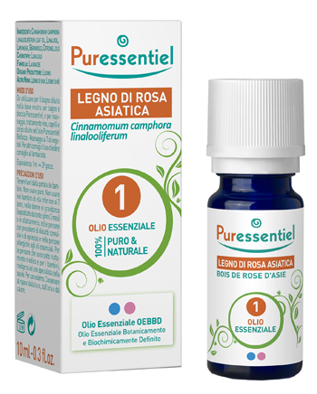 PURESSENTIEL OLIO ESSENZIALE LEGNO ROSA ASIATICA 10 ML - farmasconti.eu