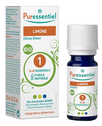 PURESSENTIEL LIMONE OLIO ESSENZIALE BIO 10 ML - farmasconti.eu