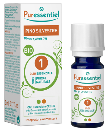PURESSENTIEL PINO SILVESTRE OLIO ESSENZIALE BIO 5 ML - farmasconti.eu