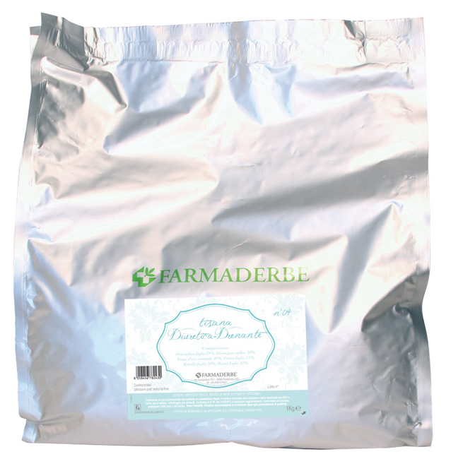 TISANA 4 DIURETICA/DRENANTE 1 KG - farmasconti.eu