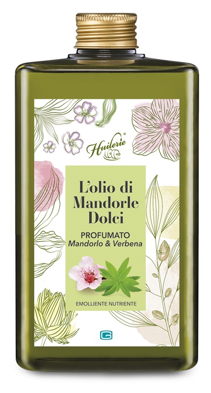 HUILERIE L'OLIO DI MANDORLE DOLCI PROFUMATO MANDORLO & VERBENA 300 ML - farmasconti.eu