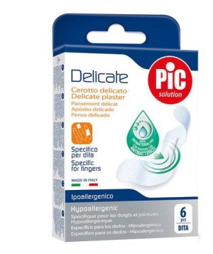 CEROTTO PIC DELICATE DITA ANTIBATTERICO 6 PEZZI - farmasconti.eu