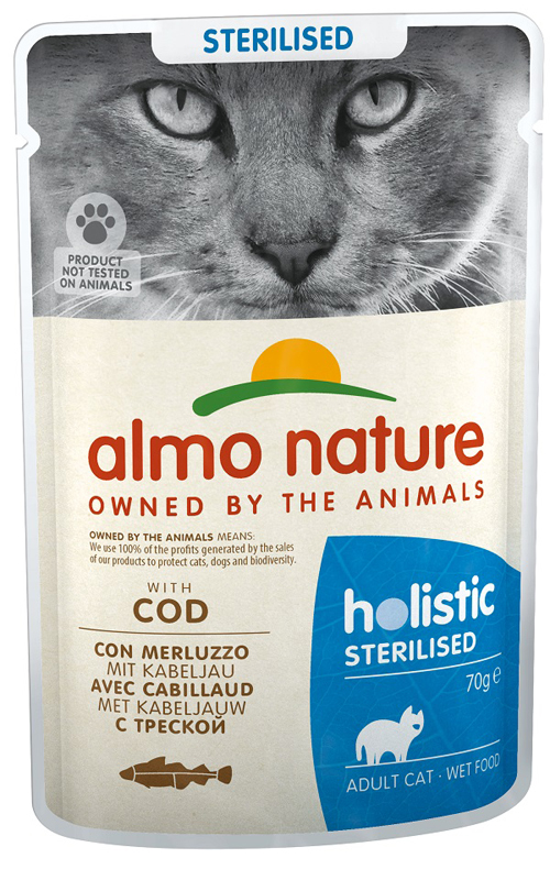 STERILISED MERLUZZO 70 G - farmasconti.eu