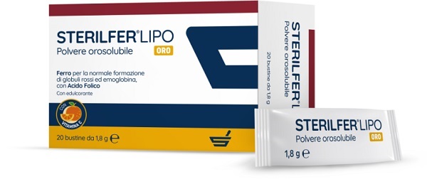 STERILFER LIPO ORO 20 BUSTINE - farmasconti.eu