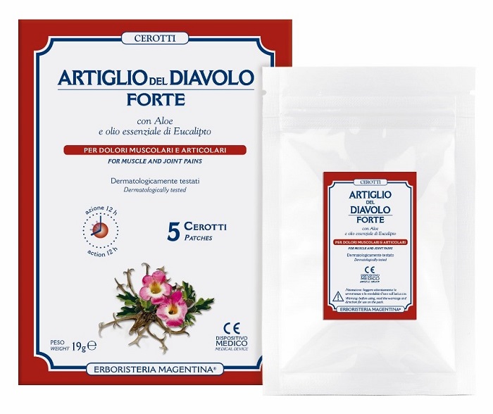 ARTIGLIO DEL DIAVOLO FORTE CEROTTO 5 PEZZI - farmasconti.eu