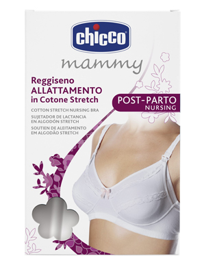 CHICCO MAMMY REGGISENO COTONE ALLATTAMENTO BIANCO 3C - farmasconti.eu