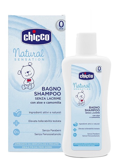CHICCO BAGNO SHAMPOO NATURAL SENSATION 500 ML - farmasconti.eu