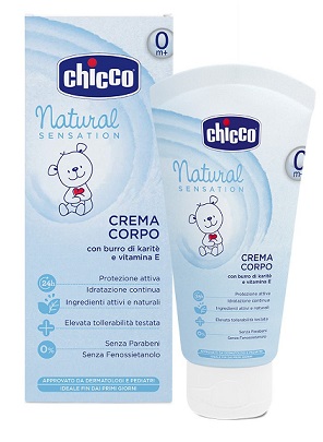 CHICCO CREMA CORPO NATURAL SENSATION 150 ML - farmasconti.eu