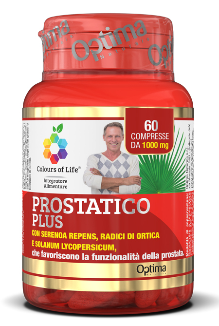 COLOURS OF LIFE PROSTATICO PLUS 60 COMPRESSE 1000 MG - farmasconti.eu