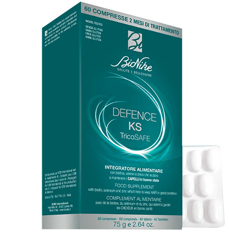 DEFENCE KS TRICOSAFE 36 COMPRESSE - farmasconti.eu