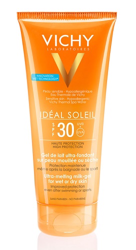 IDEAL SOLEIL GEL WET CORPO SPF30 200 ML - farmasconti.eu
