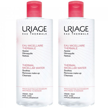URIAGE EAU MICELLARE PER PELLI ARROSSATE 1+1 - farmasconti.eu