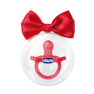 CHICCO GOMMOTTO ROSSO IN SILICONE 0-6 MESI - farmasconti.eu