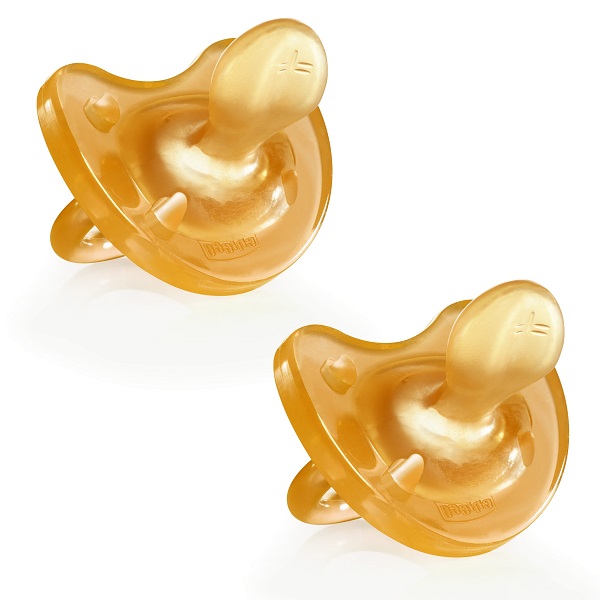 CHICCO GOMMOTTO IN CAUCCIU' 0-6 MESI 2 PEZZI - farmasconti.eu
