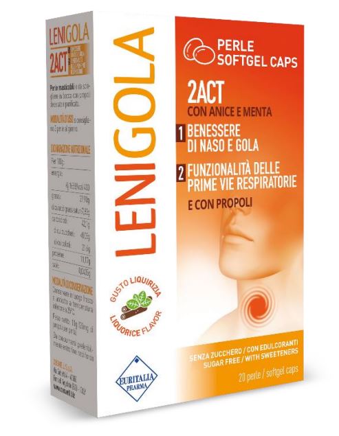 LENIGOLA 20 PERLE SOFTGEL CAPS LIQUIRIZIA - farmasconti.eu
