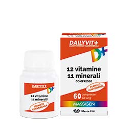 MASSIGEN DAILYVIT 12 VITAMINE 11 MINERALI 60 COMPRESSE RIVESTITE - farmasconti.eu