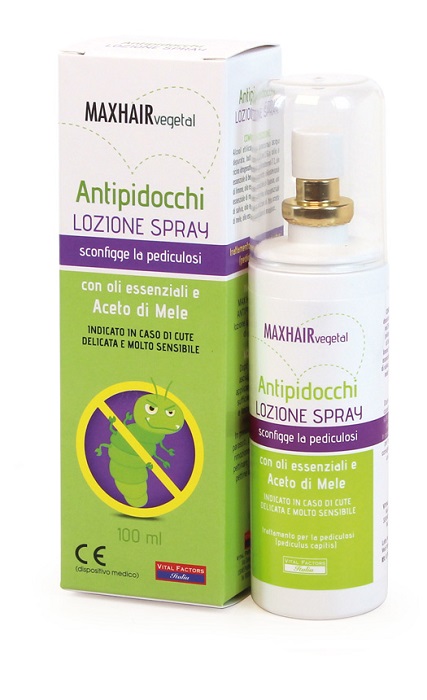 MAXHAIR VEGETAL SPRAY TRATTAMENTO PIDOCCHI 100 ML - farmasconti.eu