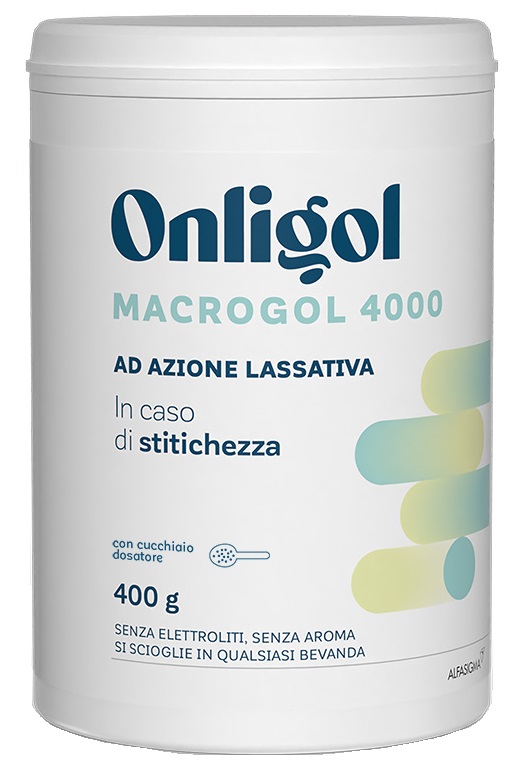 ONLIGOL MACROGOL 4000 400 G SENZA ZUCCHERO - farmasconti.eu