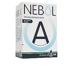 NEBUL SOLUZIONE FISIOLOGICA 25 FLACONCINI MONODOSE 2 ML - farmasconti.eu