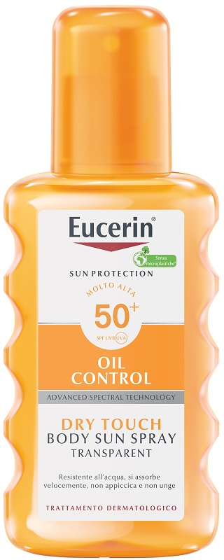 EUCERIN SUN SPRAY TRANSPARENT SPF50 200 ML - farmasconti.eu