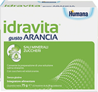 IDRAVITA GUSTO ARANCIA 12 BUSTINE DA 6,25 G - farmasconti.eu