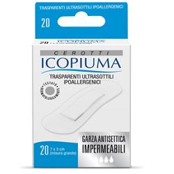 ICOPIUMA CEROTTO TRASPARENTE GRANDE 20 PEZZI - farmasconti.eu