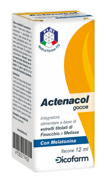 ACTENACOL GOCCE 12 ML CON MELATONINA - farmasconti.eu