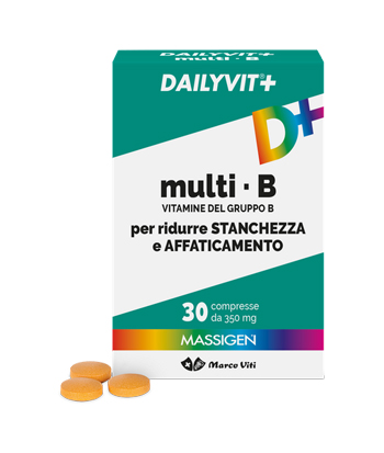 MASSIGEN MULTI B VITAMINE DEL GRUPPO B 30 COMPRESSE RIVESTITA DA 364 MG - farmasconti.eu