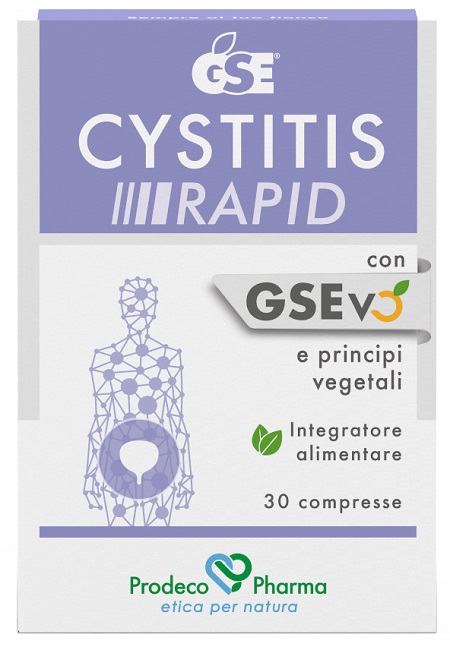 GSE CYSTITIS RAPID 30 COMPRESSE - farmasconti.eu