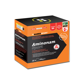 AMINONAM SPORT POLVERE 30BUSTE DA 8 G - farmasconti.eu