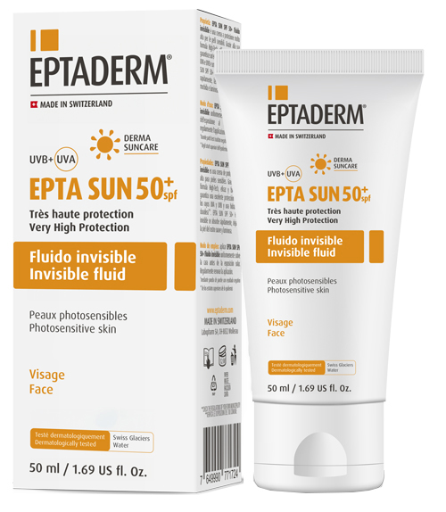 EPTA SUN SPF50+ FLUIDO INVISIBILE 50 ML - farmasconti.eu