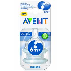 AVENT TETTARELLA FESSURA A Y PER LIQUIDI DENSI Y 2 PEZZI - farmasconti.eu