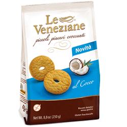 LE VENEZIANE BISCOTTI COCCO 250 G - farmasconti.eu