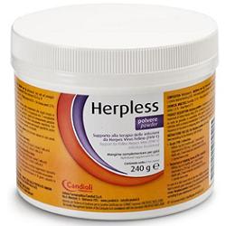 HERPLESS POLVERE BARATTOLO 240 G CON MISURINO - farmasconti.eu