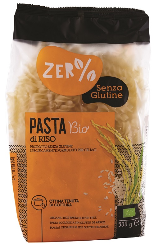 ZERO% GLUTINE PASTA RISO FUSILLI SENZA GLUTINE BIO 500 G - farmasconti.eu