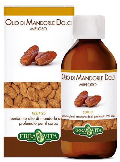 OLIO MANDORLE DOLCI PROFUMATO MIELE EGITTO 250 ML - farmasconti.eu