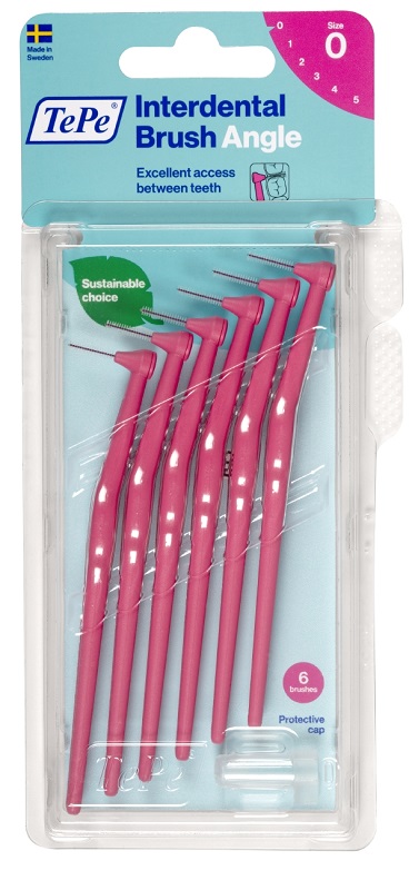 TEPE ANGLE SCOVOLINO ROSA 0,4MM 6 PEZZI - farmasconti.eu