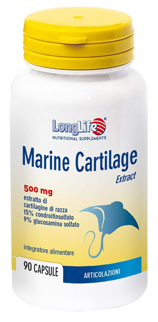 LONGLIFE MARINE CARTILAGE 90 CAPSULE DI GELATINA - farmasconti.eu