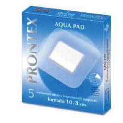 GARZA COMPRESSA PRONTEX AQUA PAD 10X8CM 5 PEZZI - farmasconti.eu