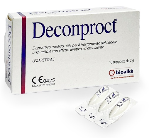 DECONPROCT SUPPOSTE 10 PEZZI - farmasconti.eu