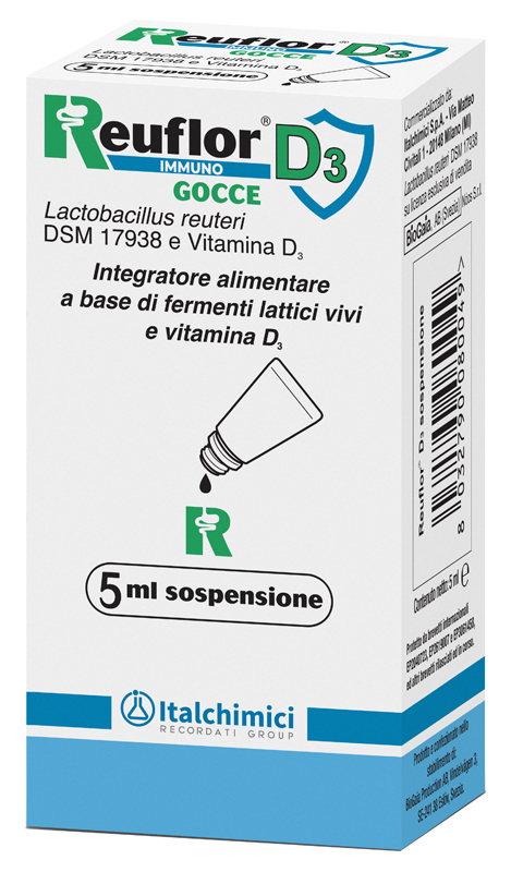 REUFLOR D3 GOCCE 5 ML - farmasconti.eu