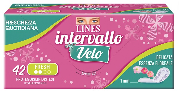 LINES INTERVALLO VELO FIORI E AGRUMI 42 PEZZI COUPON - farmasconti.eu