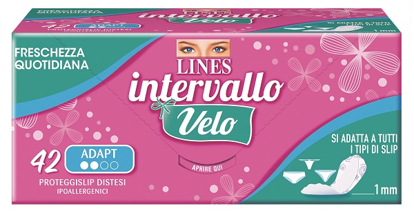 LINES INTERVALLO VELO ADAPT 42 PEZZI COUPON - farmasconti.eu