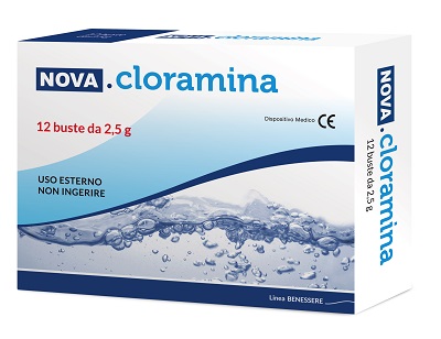 NOVA CLORAMINA 12 BUSTE 2,5 G - farmasconti.eu