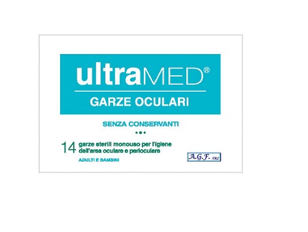 GARZA OCULARE ULTRAMED 14 PEZZI - farmasconti.eu
