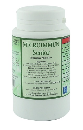MICROIMMUN SENIOR 30 CAPSULE 500 MG - farmasconti.eu
