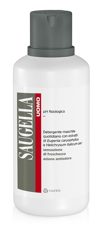 SAUGELLA UOMO PH FISIOLOGICO DETERGENTE MASCHILE 500 ML - farmasconti.eu