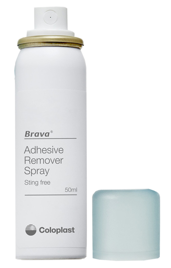 BRAVA SPRAY REMOVER PER DISTACCO DOLCE ADESIVI E DISPOSITIVI PER STOMIA 50 ML - farmasconti.eu