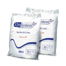 SACCA DI DRENAGGIO DA LETTO PER INCONTINENZA UROSYSTEM TUBO 130 CM SENZA SCARICO 30 PEZZI - farmasconti.eu