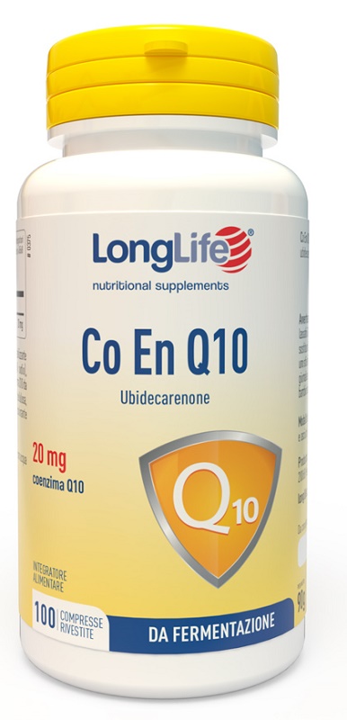 LONGLIFE CO EN Q10 20MG 100 COMPRESSE RIVESTITE - farmasconti.eu
